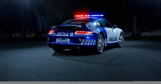 Porsche 911 Carrera dla policji