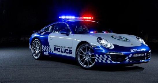 Porsche 911 Carrera dla policji
