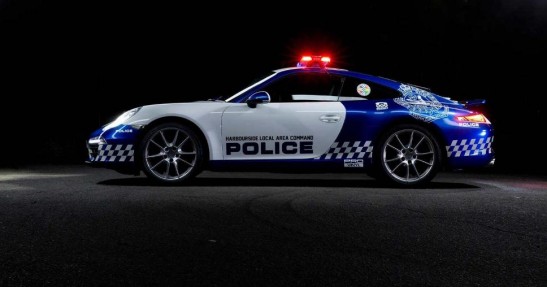 Porsche 911 Carrera dla policji