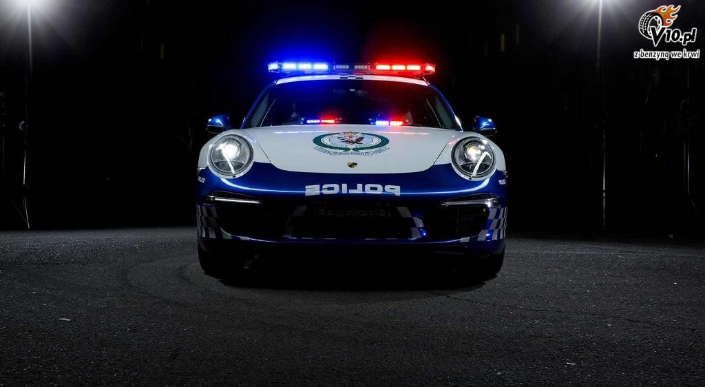 Porsche 911 Carrera dla policji