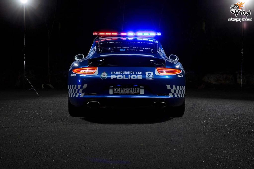 Porsche 911 Carrera dla policji