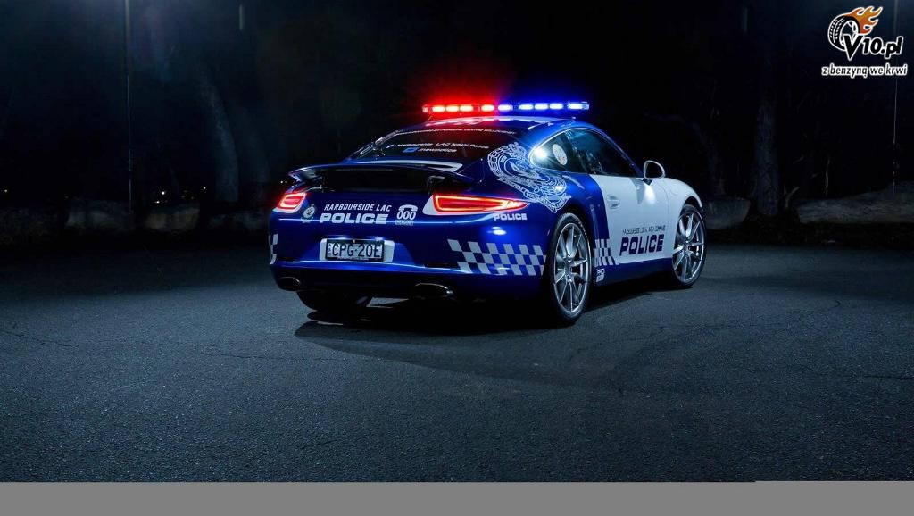 Porsche 911 Carrera dla policji
