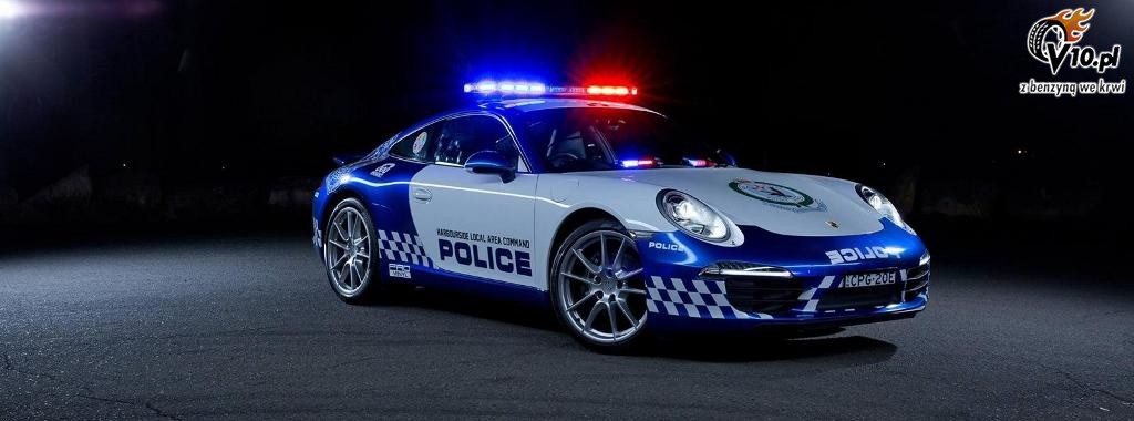 Porsche 911 Carrera dla policji