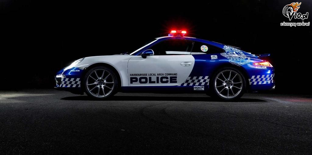 Porsche 911 Carrera dla policji