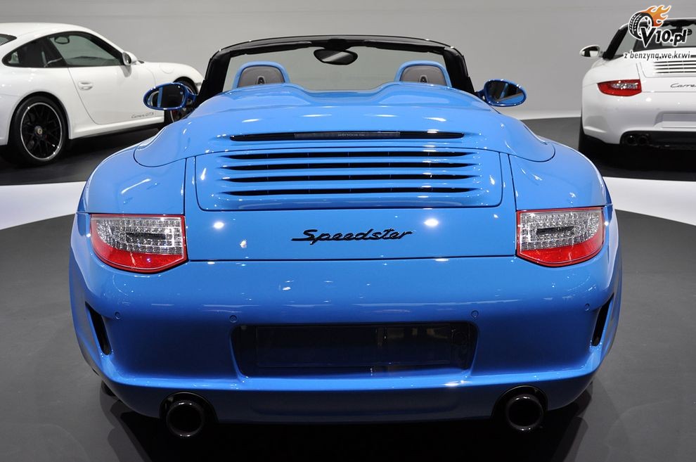 Nowe Porsche 911 Speedster - Paris Motor Show 2010
