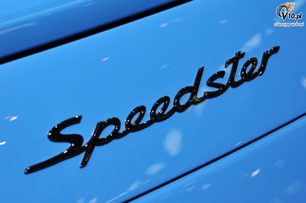 Nowe Porsche 911 Speedster - Paris Motor Show 2010