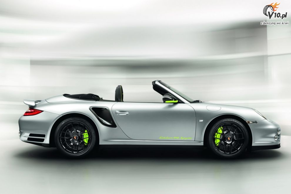 Porsche 911 Turbo S Edition 918 Spyder