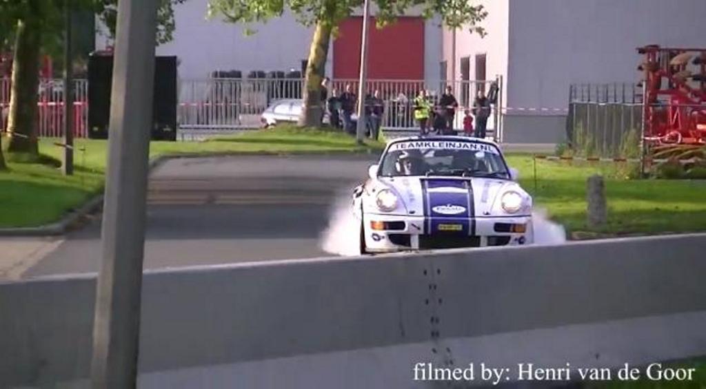 Porsche 911 Wypadek