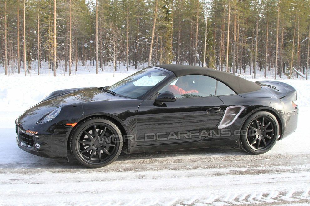 Nowe Porsche 911 991 Cabrio - zdjcie szpiegowskie