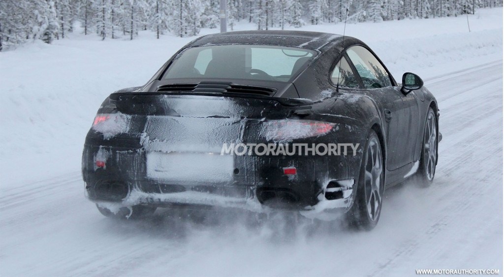 Porsche 911 Turbo - zdjcia szpiegowskie