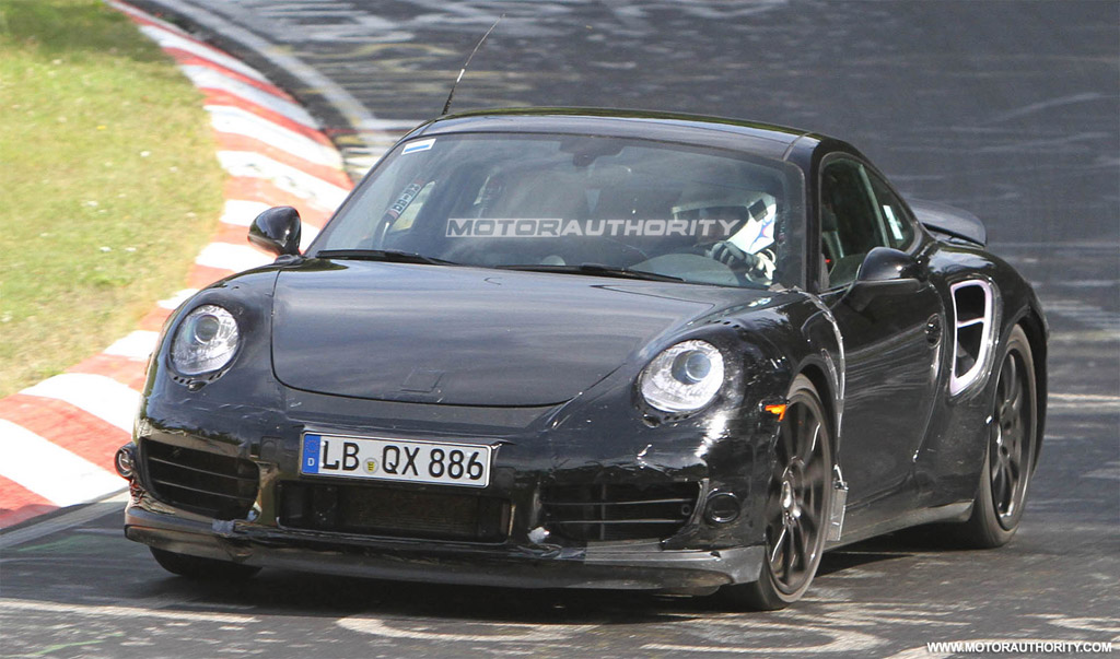 Porsche 911 Turbo - zdjcia szpiegowskie