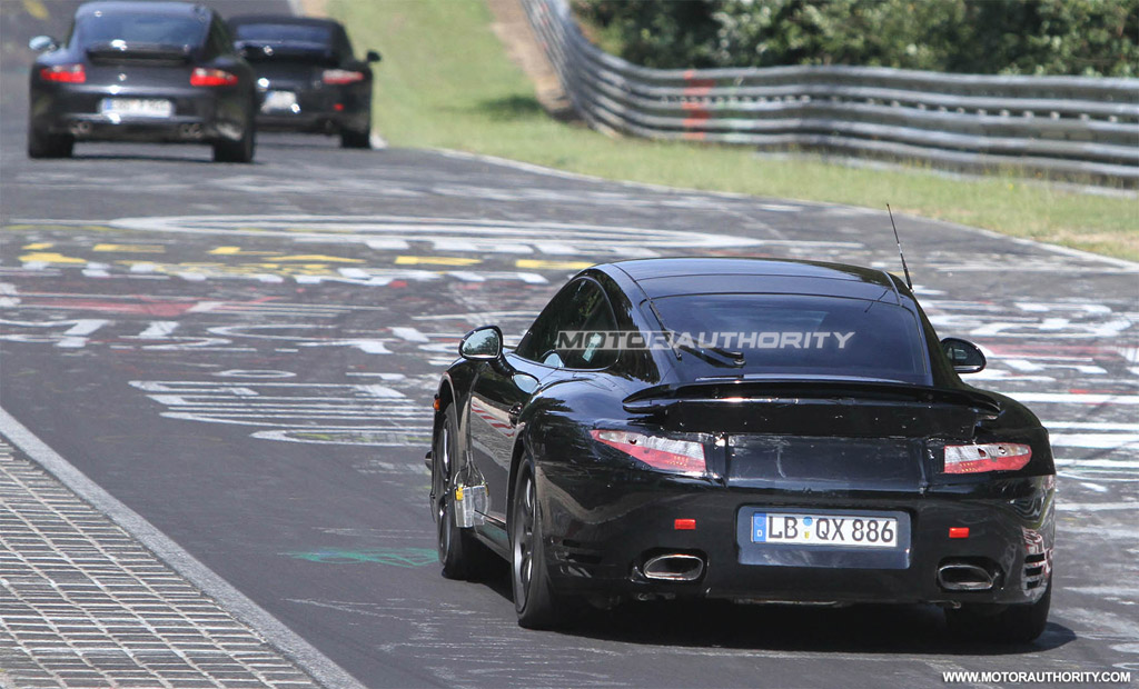 Porsche 911 Turbo - zdjcia szpiegowskie