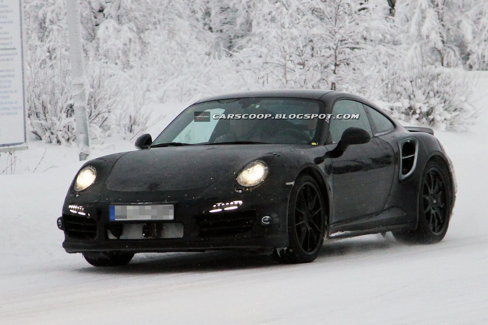 Porsche 911 Turbo - zdjcia szpiegowskie