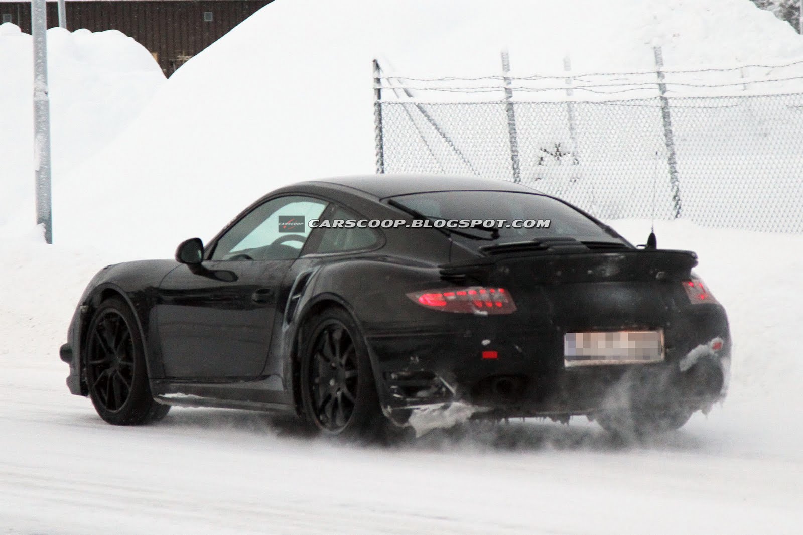 Porsche 911 Turbo - zdjcia szpiegowskie