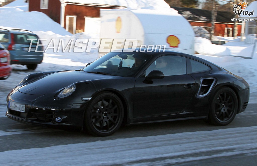 Nowe Porsche 911 Turbo na zdjciach szpiegowskich