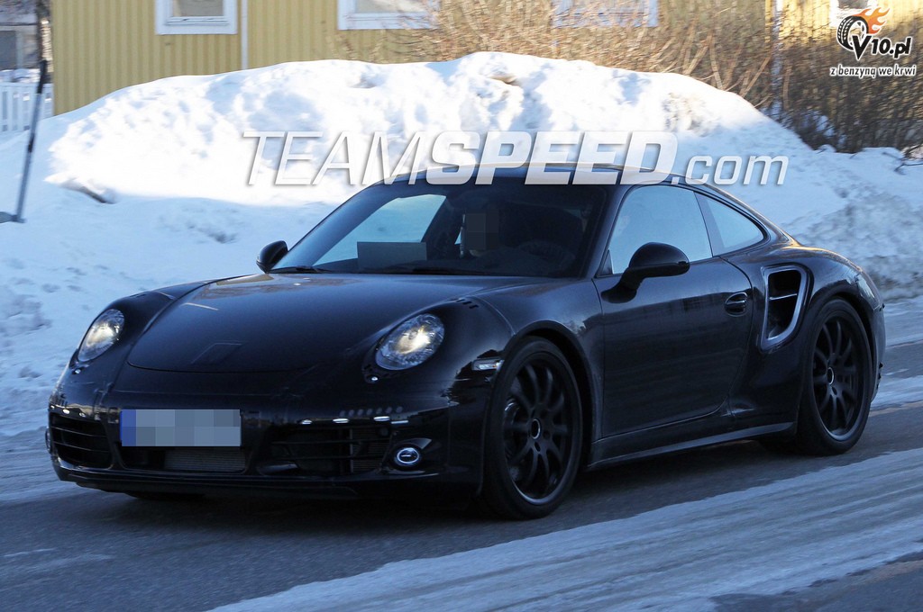 Nowe Porsche 911 Turbo na zdjciach szpiegowskich