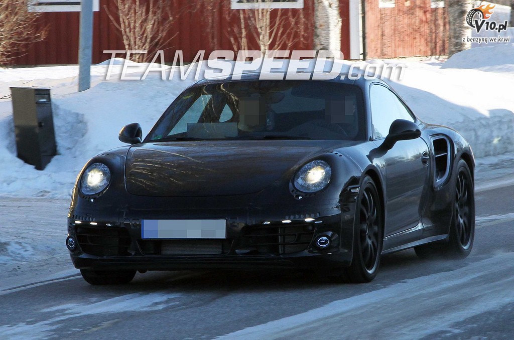 Nowe Porsche 911 Turbo na zdjciach szpiegowskich