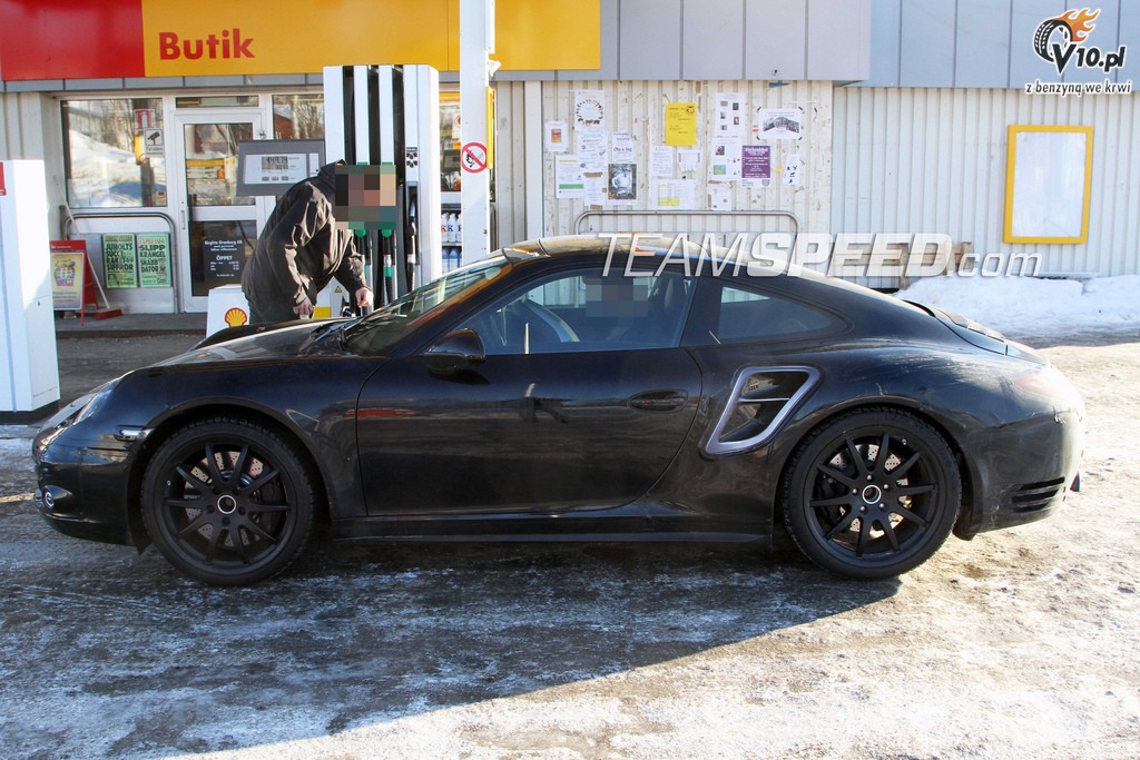 Nowe Porsche 911 Turbo na zdjciach szpiegowskich