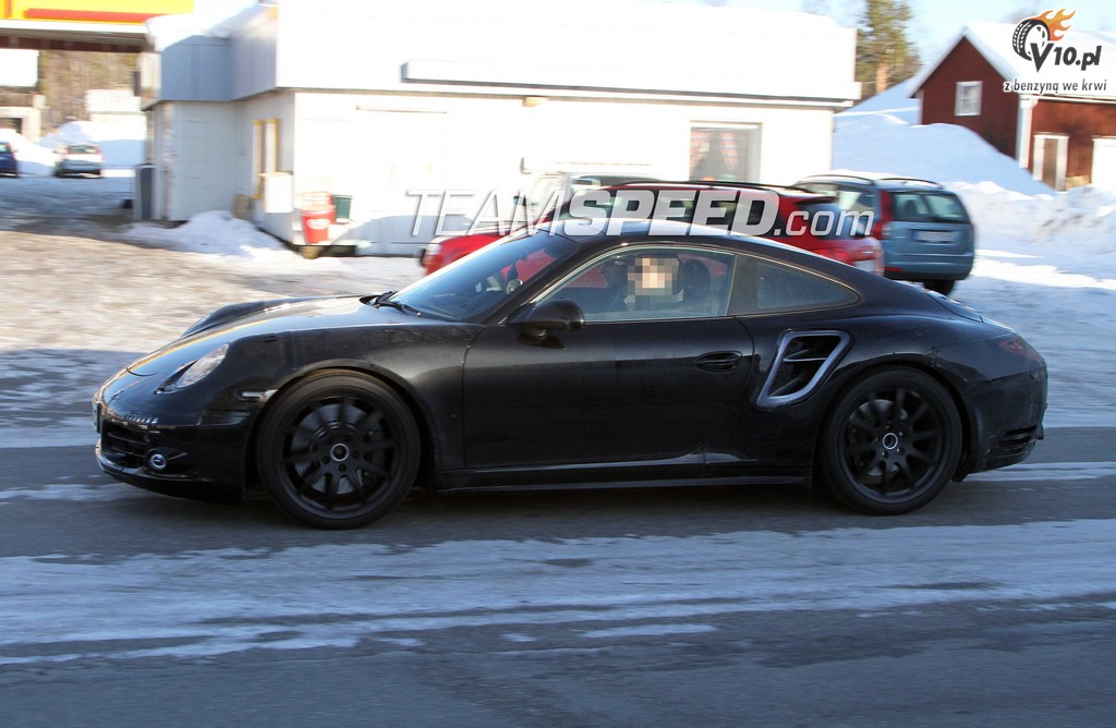 Nowe Porsche 911 Turbo na zdjciach szpiegowskich
