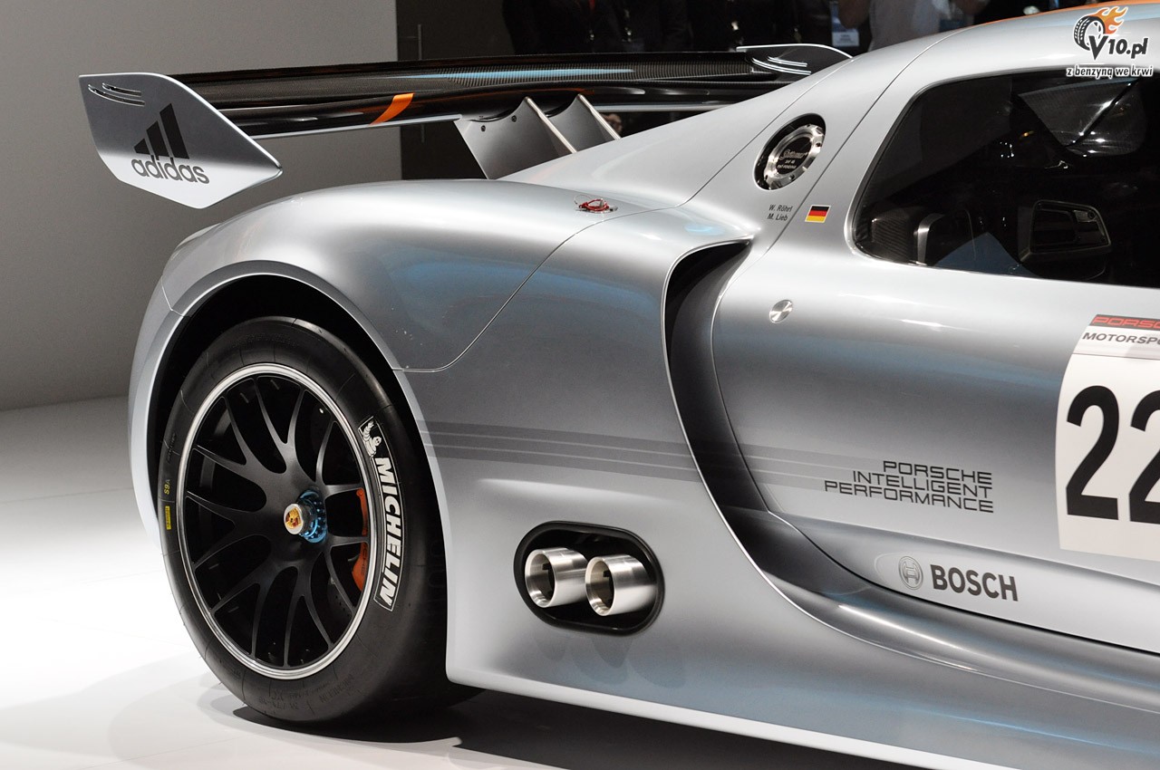 Porsche 918 RSR na targach w Detroit 2011