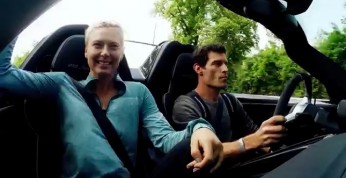 Video: Maria Szarapowa i Mark Webber testują Porsche 918 Spyder