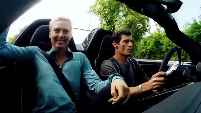 Maria Szarapowa i Mark Webber