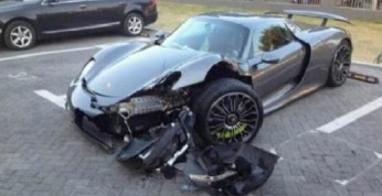 Porsche 918 Spyder zostało rozbite w Chinach