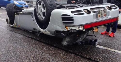 Porsche 959 zostało rozbite w Genewie