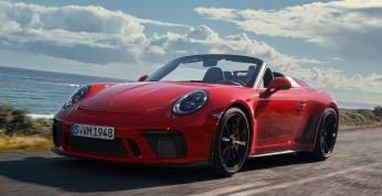 Porsche 911 Speedster w produkcyjnej odsłonie jedzie na podbój...