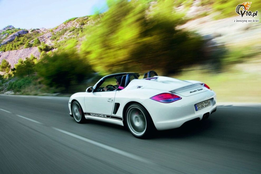 Nowe Porsche Boxster Spyder 2010