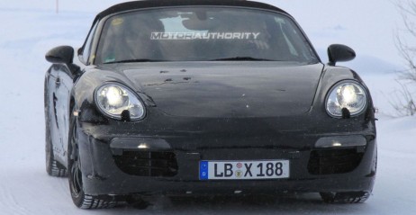 Nowe Porsche Boxster 2011 - zdjcie szpiegowskie