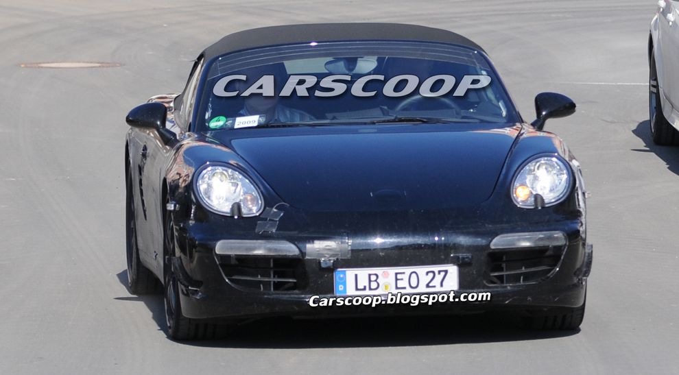 Zdjcia szpiegowskie Porsche Boxster