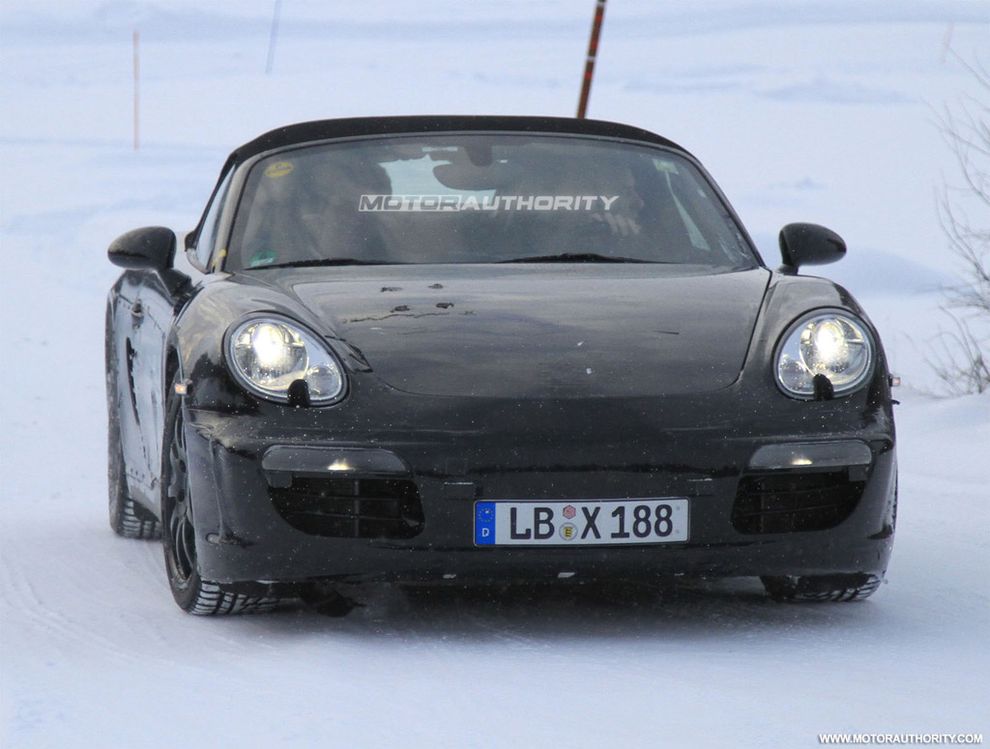 Nowe Porsche Boxster 2011 - zdjcie szpiegowskie