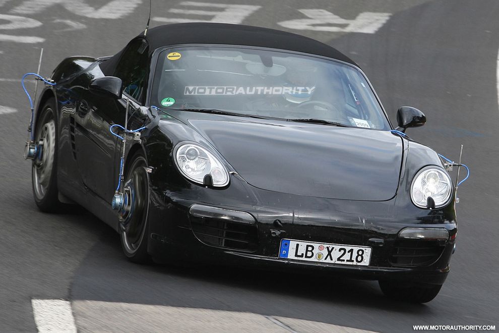 Nowe Porsche Boxster 2011 - zdjcie szpiegowskie