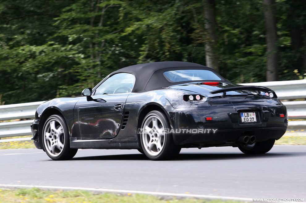 Nowe Porsche Boxster 2011 - zdjcie szpiegowskie