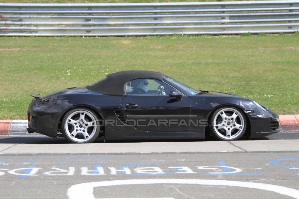 Nowe Porsche Boxster 2011 - zdjcie szpiegowskie