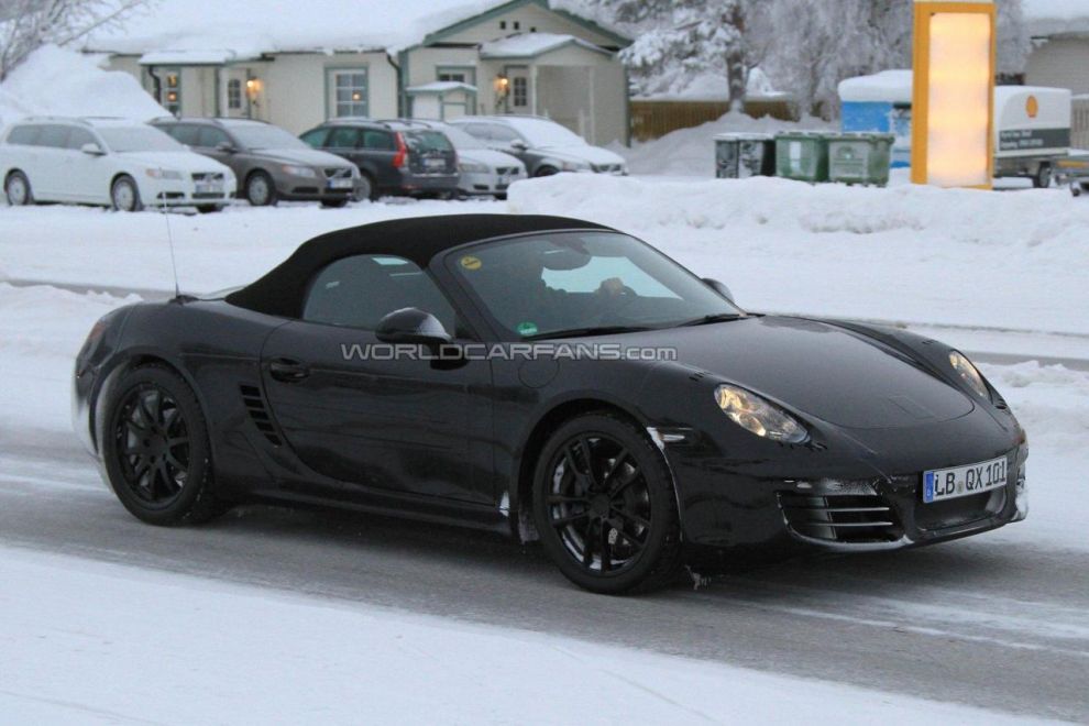 Porsche Boxster - zdjcia szpiegowskie