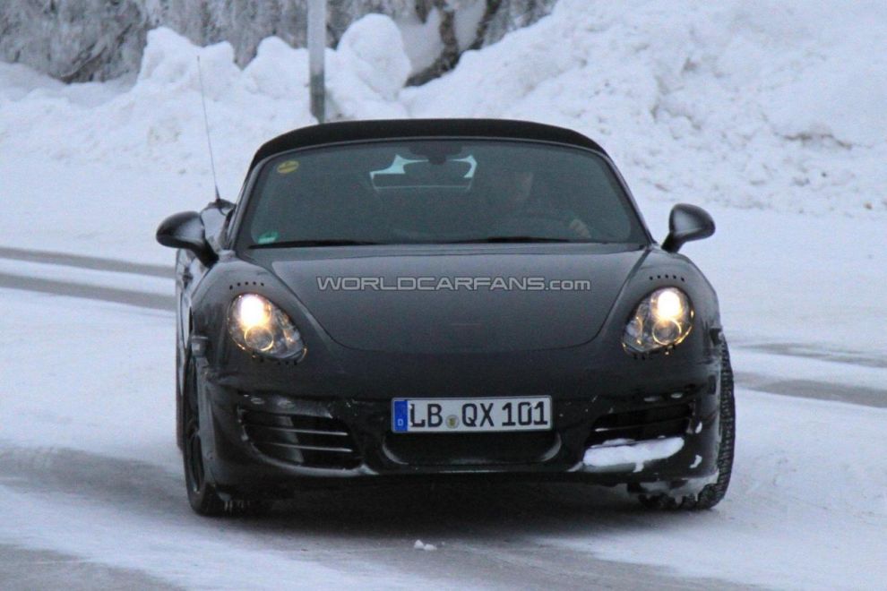 Porsche Boxster - zdjcia szpiegowskie