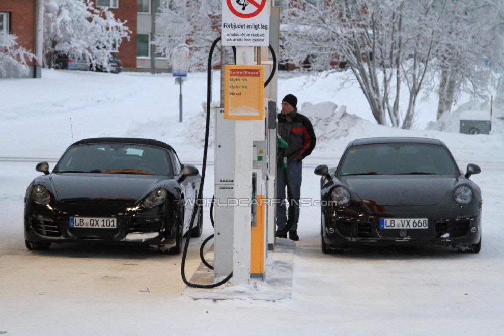Porsche Boxster - zdjcia szpiegowskie