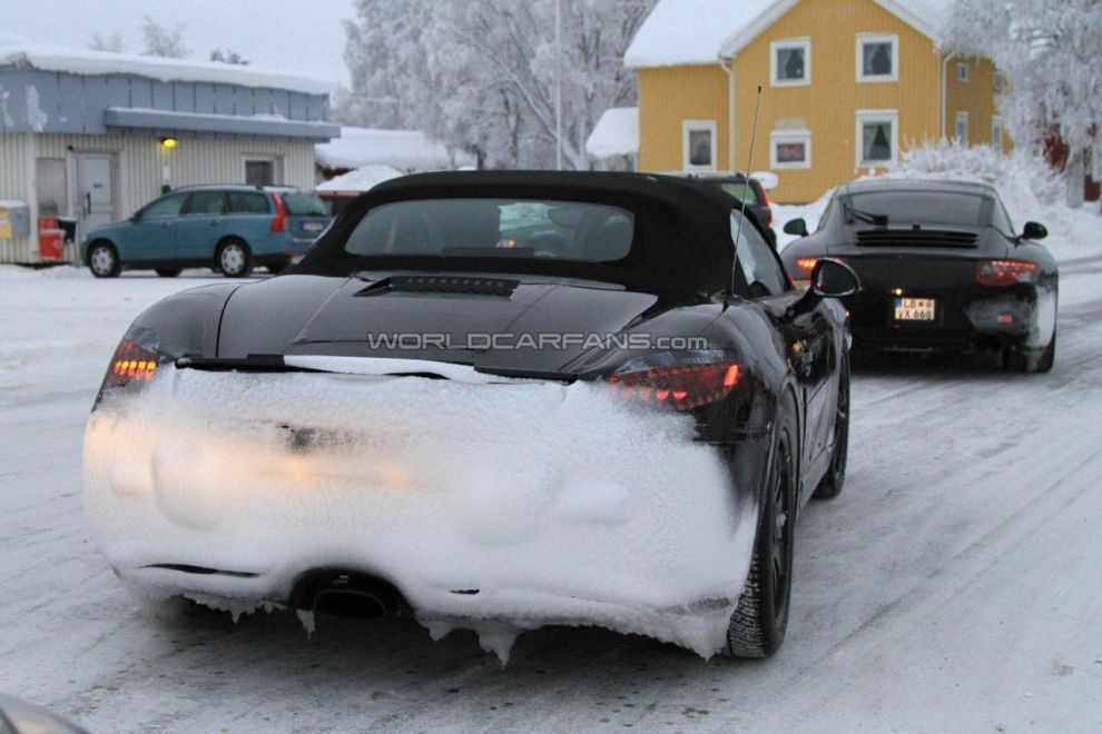 Porsche Boxster - zdjcia szpiegowskie