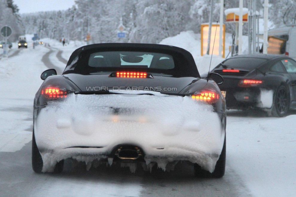Porsche Boxster - zdjcia szpiegowskie