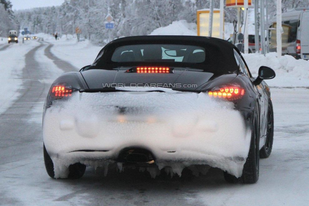 Porsche Boxster - zdjcia szpiegowskie