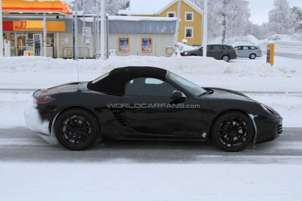 Porsche Boxster - zdjcia szpiegowskie