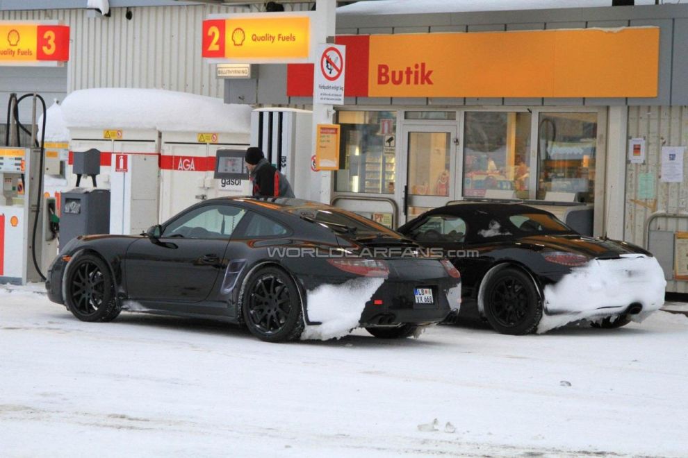 Porsche Boxster - zdjcia szpiegowskie