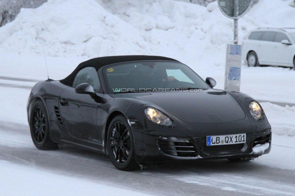Porsche Boxster - zdjcia szpiegowskie