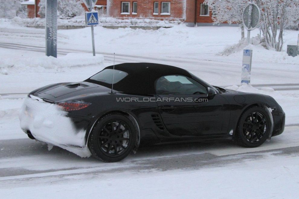 Porsche Boxster - zdjcia szpiegowskie