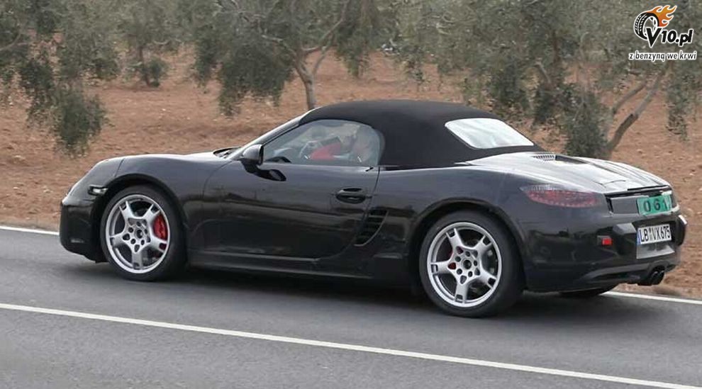 Porsche Boxster - zdjcia szpiegowskie
