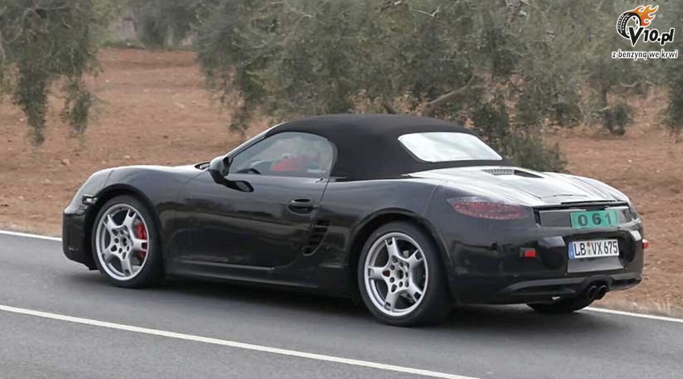Porsche Boxster - zdjcia szpiegowskie