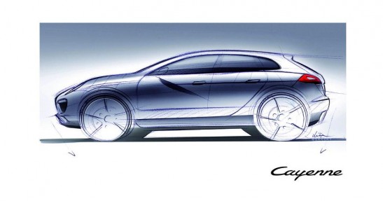 Porsche Cayenne Coupe - wizualizacja