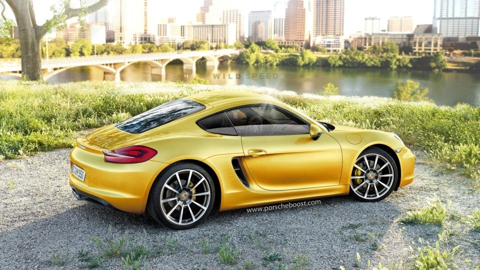 Porsche Cayman 2013 - wizualizacje